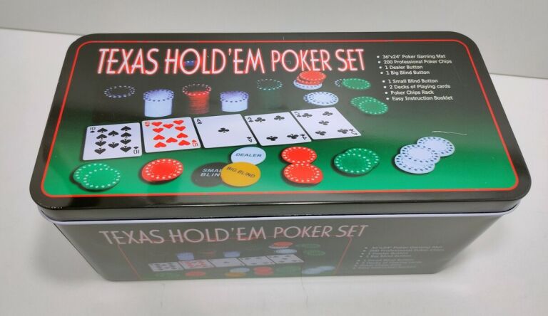 TEXAS HOLDEM POKER SET