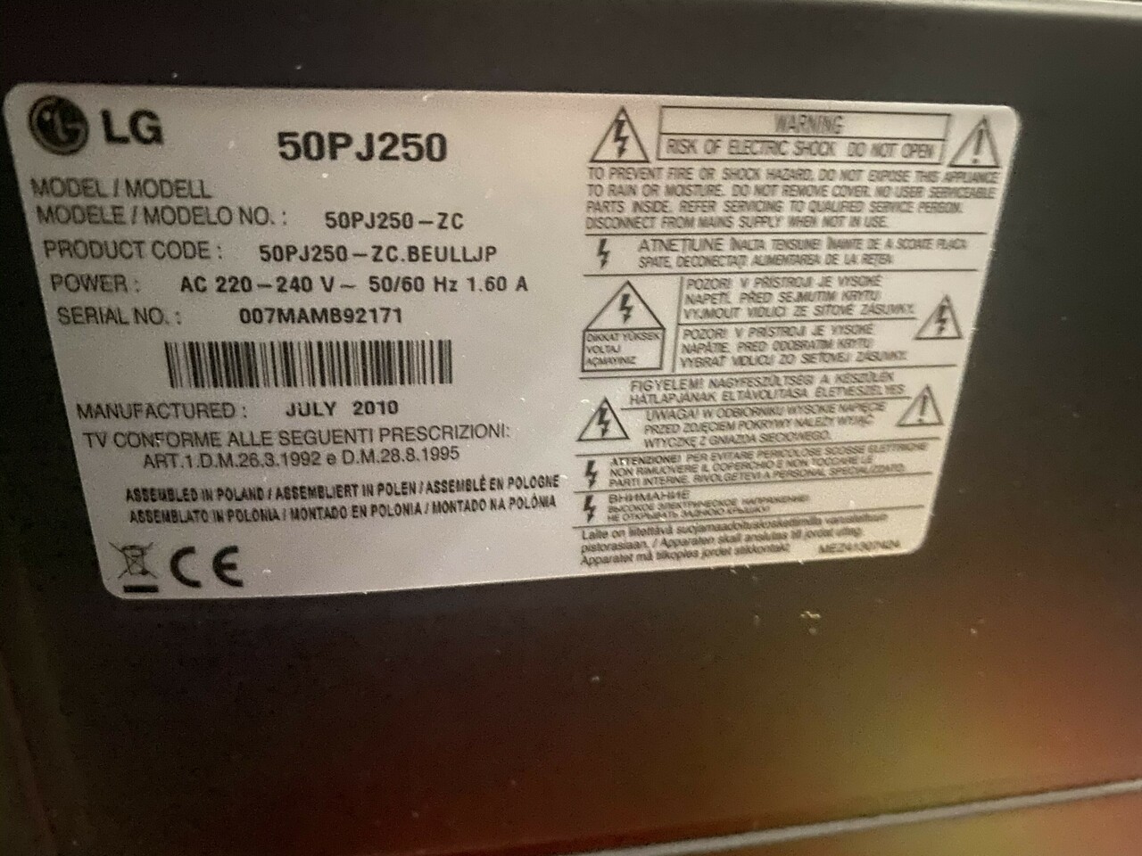 telewizor-lg-50pj250-z-pilotem-sniezy-ean-5902020523352