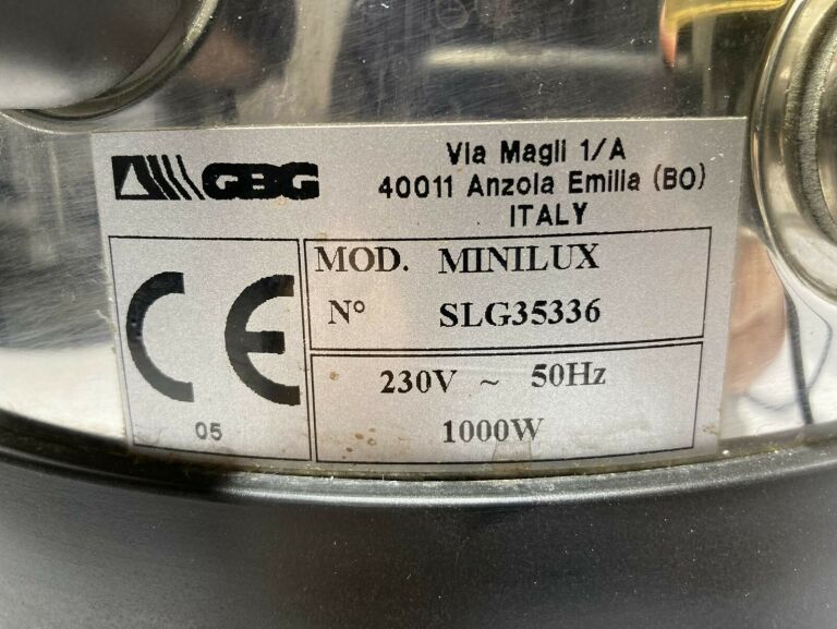 CZEKOLADZIARKA GBG MINILUX SLG35336 1000W