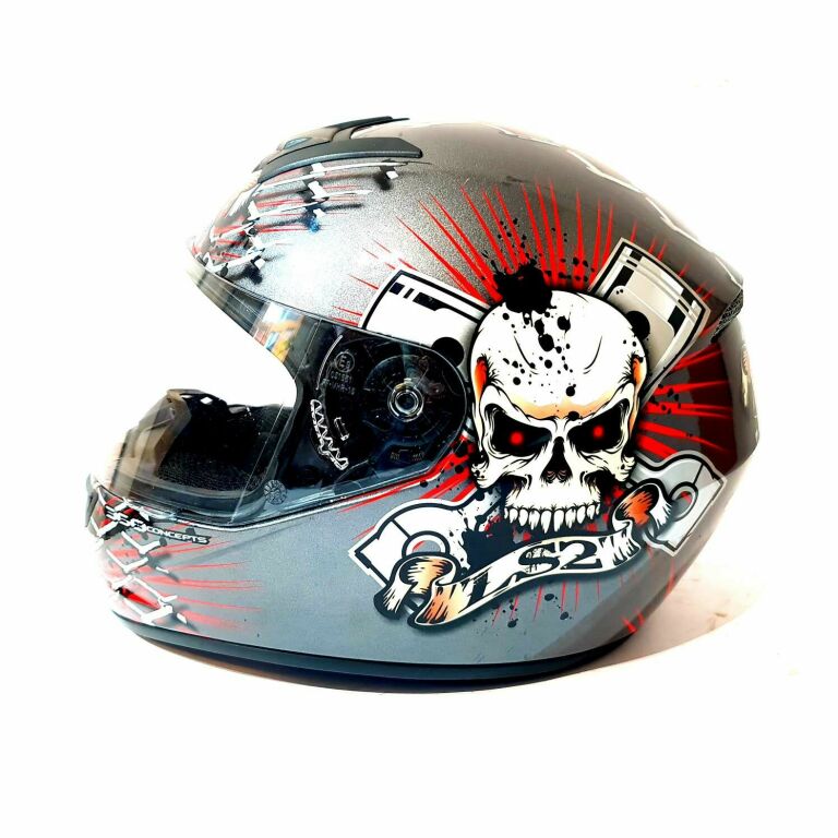 KASK MOTOCYKLOWY KASK LS2 FF350 PISTON HEAD - L
