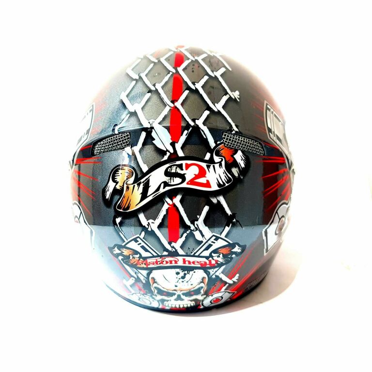 KASK MOTOCYKLOWY KASK LS2 FF350 PISTON HEAD - L