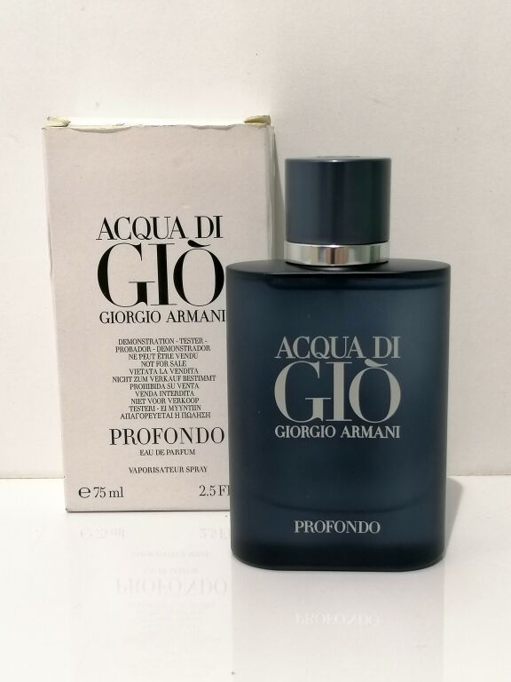 GIORGIO ARMANI ACQUA DI GIO PROFONDO 75ML TESTER