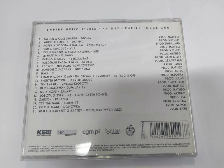 PŁYTY CD RAP POLSKI BUKA/RAHIM, EMPIRE FORCE ONE