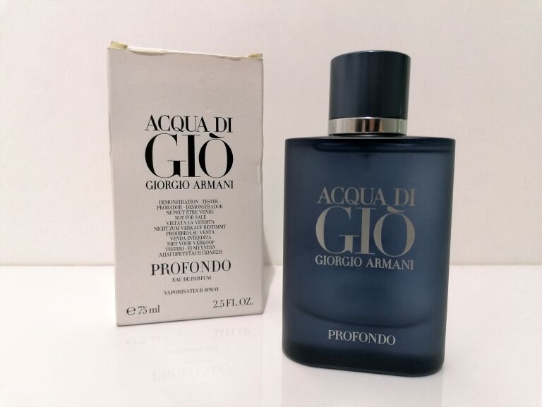 GIORGIO ARMANI ACQUA DI GIO PROFONDO 75ML TESTER