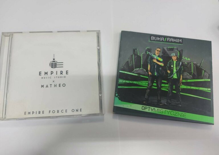 PŁYTY CD RAP POLSKI BUKA/RAHIM, EMPIRE FORCE ONE