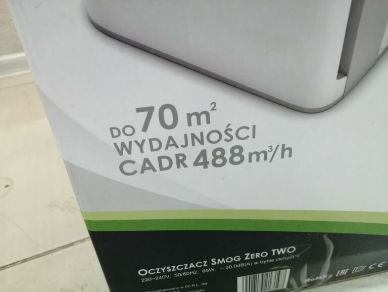 OCZYSZCZACZ POWIETRZA IOXY SMOG ZERO TWO