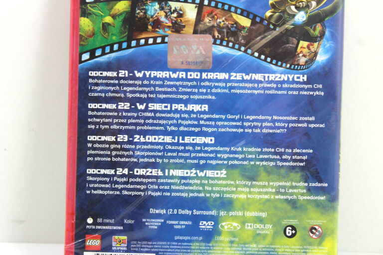 DVD - LEGO CHIMA -  ODC 21-24 FOLIA, DUBBING