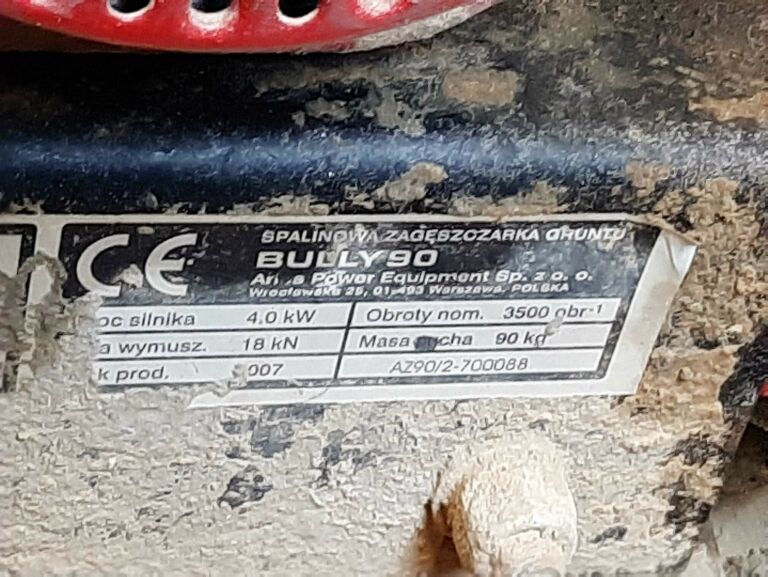 ZAGĘSZCZARKA HONDA BULLY 90