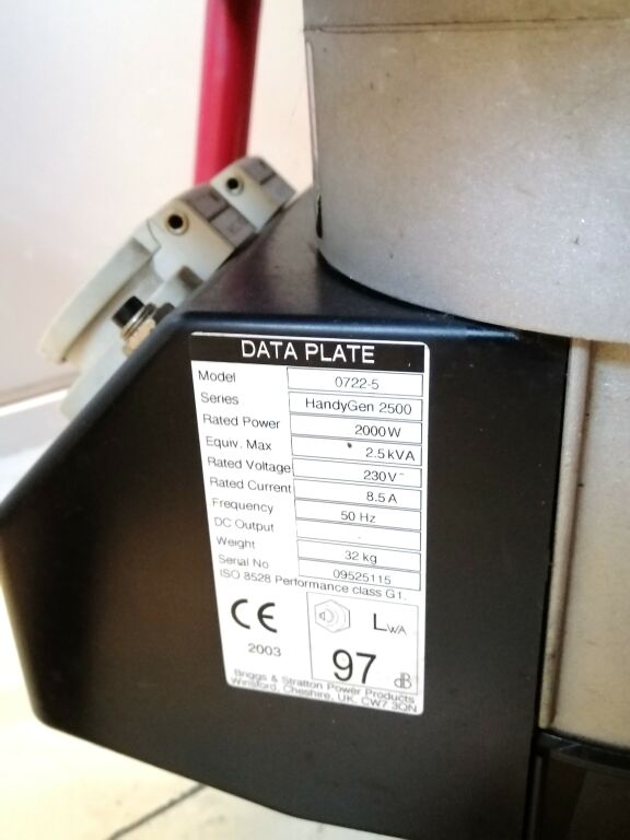AGREGAT HANDYGEN 2500 2000W/ QUANTUM LSQ 55