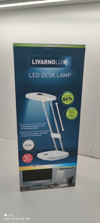 LIVARNOLUX LED DESK LAMP