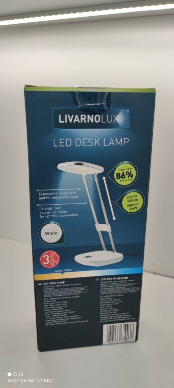 LIVARNOLUX LED DESK LAMP