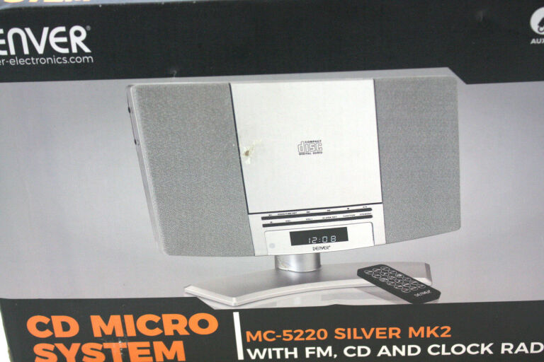 MINIWIEŻA DENVER MC-5220 SILVER MK2