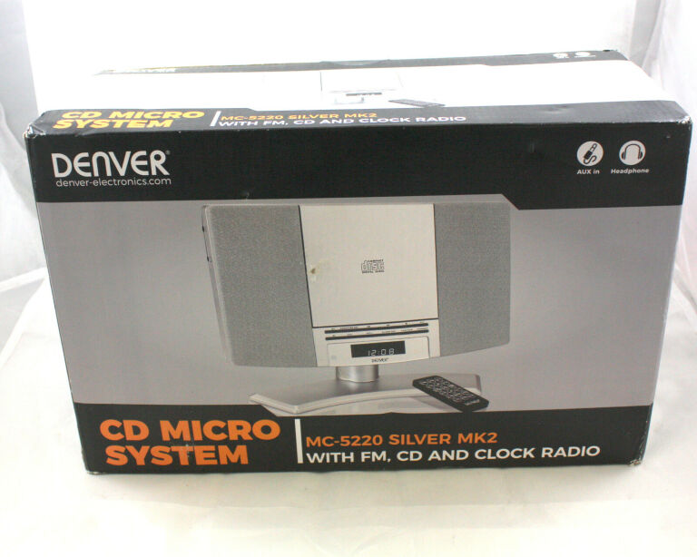 MINIWIEŻA DENVER MC-5220 SILVER MK2