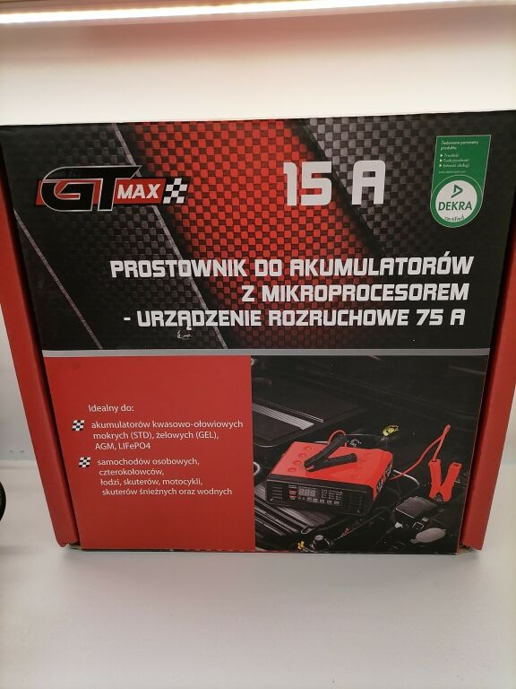 PROSTOWNIK SAMOCHODOWY GT MAX 15A