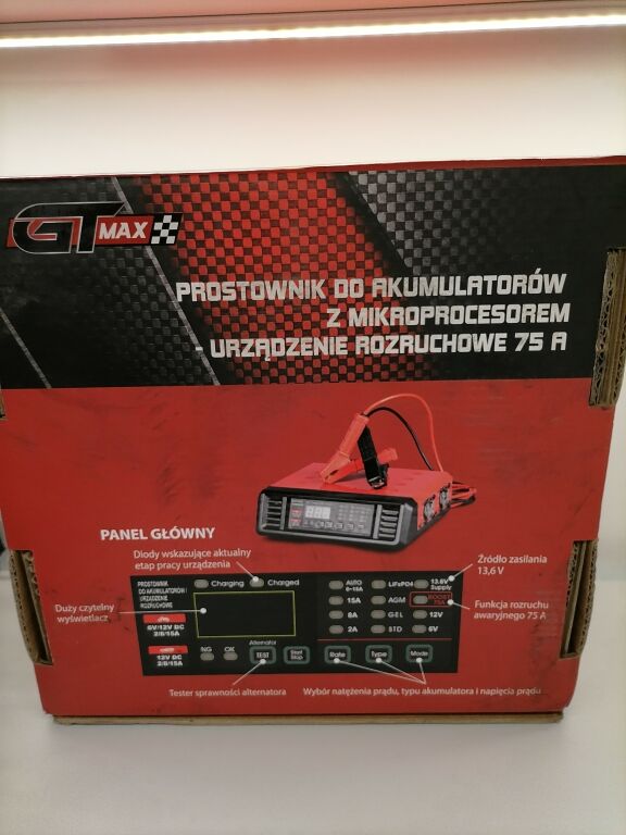 PROSTOWNIK SAMOCHODOWY GT MAX 15A