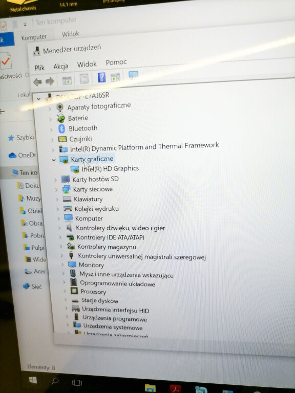 ACER SPIN 1 SP111-32N 4GB SSD32GB WIN10 + RYSIK
