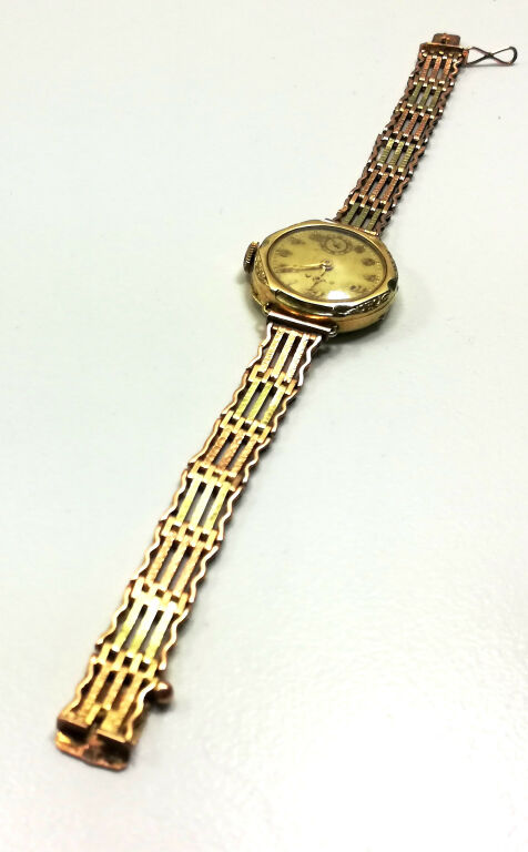 ELEGANCKI ZŁOTY ZEGAREK CYMA 14K