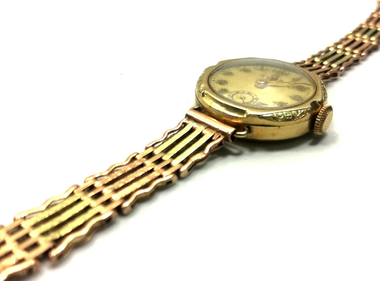 ELEGANCKI ZŁOTY ZEGAREK CYMA 14K