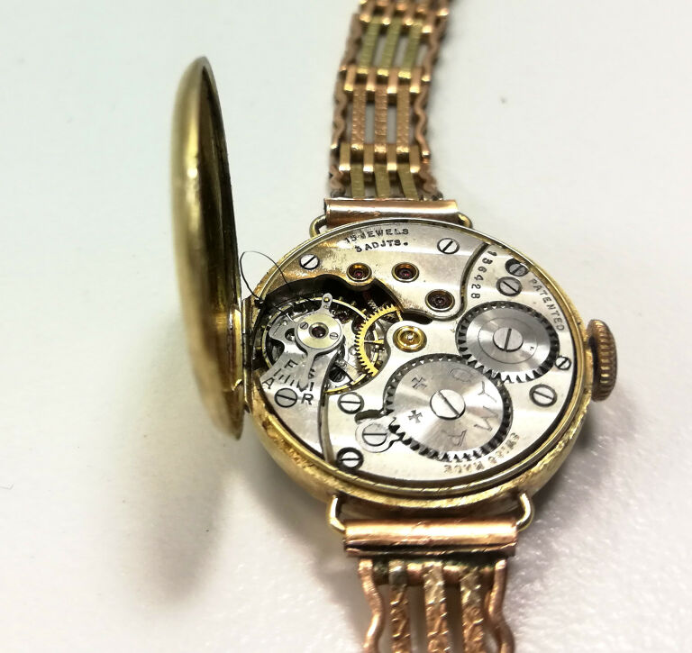 ELEGANCKI ZŁOTY ZEGAREK CYMA 14K