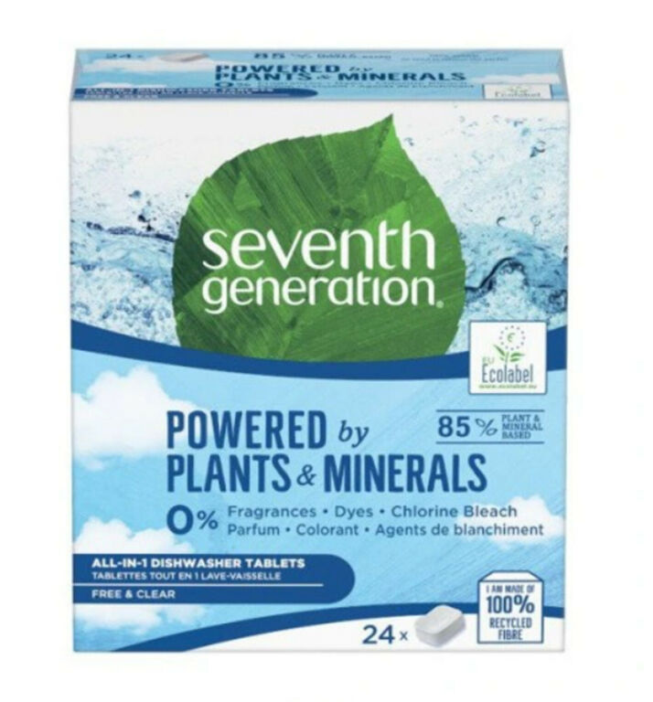 TABLETKI DO ZMYWARKI SEVENTH GENERATION 24SZT