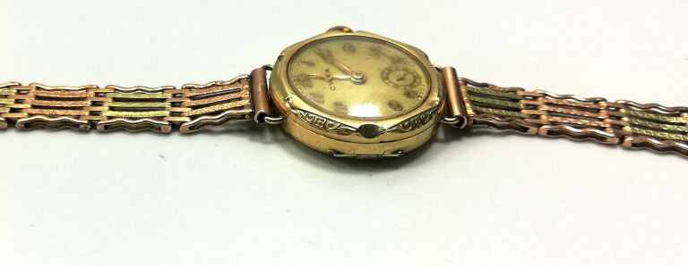 ELEGANCKI ZŁOTY ZEGAREK CYMA 14K