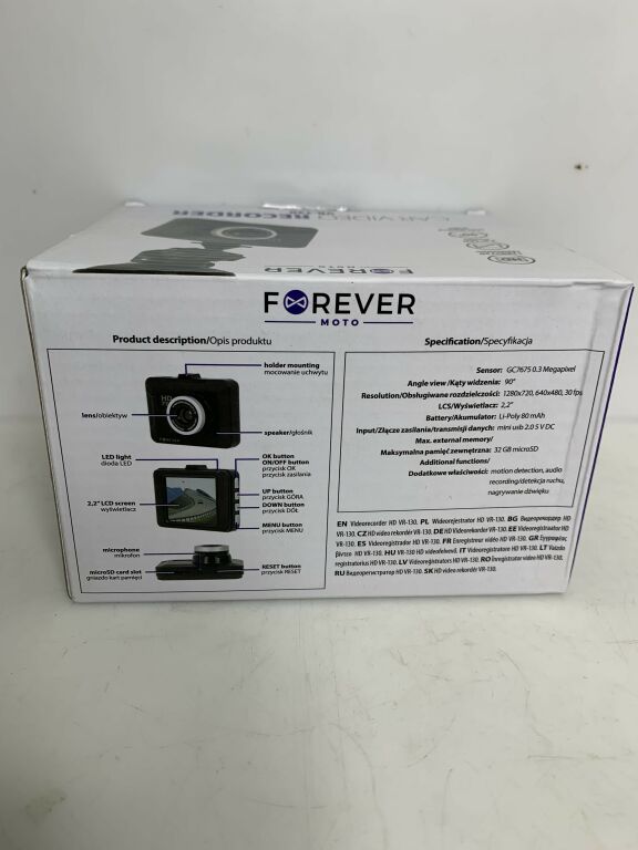 WIDEOREJESTRATOR FOREVER VR-130