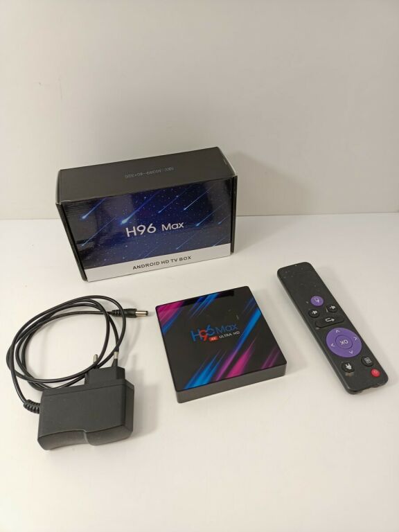 ANDROID TV BOX H96 MAX 4/64