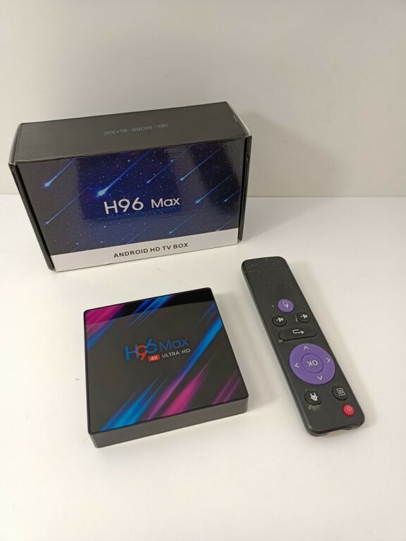 ANDROID TV BOX H96 MAX 4/64