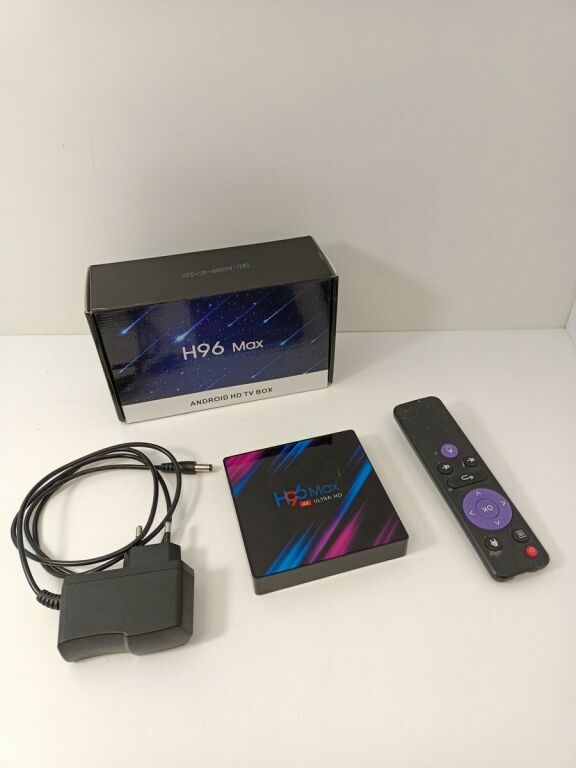 ANDROID TV BOX H96 MAX 4/64