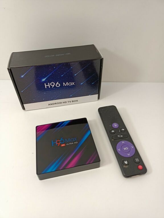 ANDROID TV BOX H96 MAX 4/64