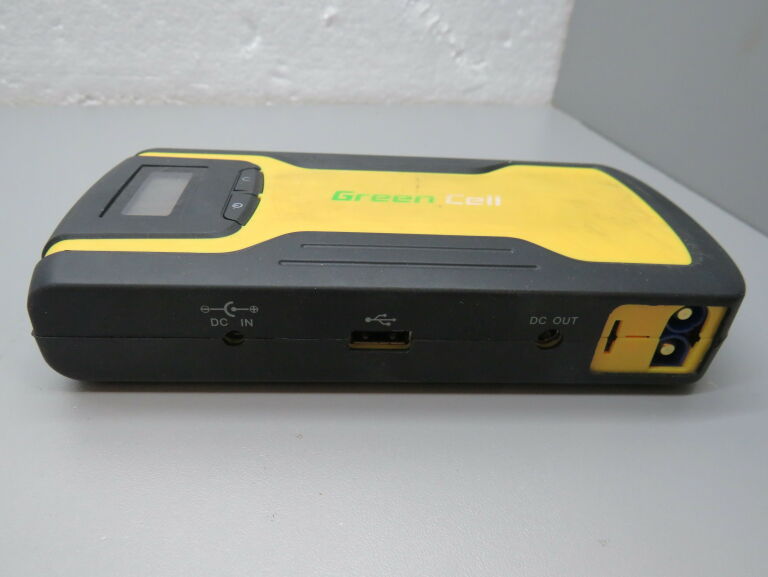 POWERBANK SAMOCHODOWY GREENCELL G02 + KLEMY LAD