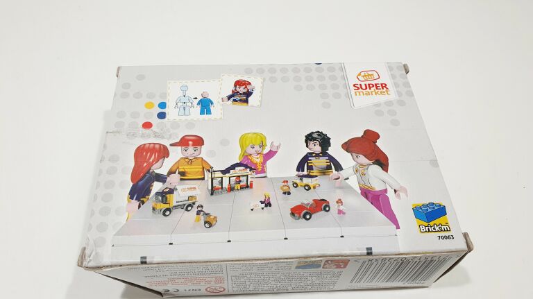 KLOCKI SUPER MARKET 10 PCS 5+
