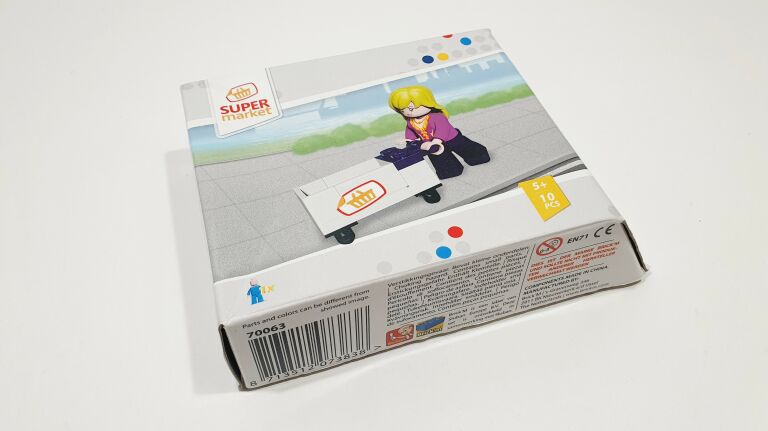 KLOCKI SUPER MARKET 10 PCS 5+