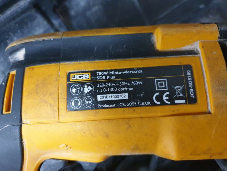 JCB SDS780 MŁOTOWIERTARKA SDS 780W