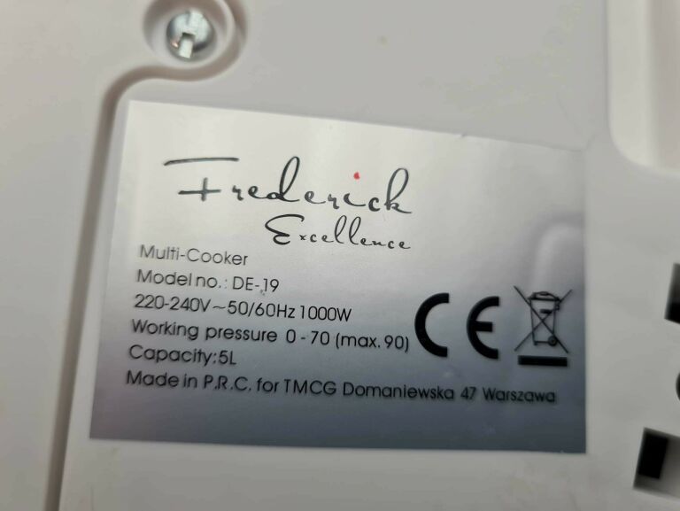 MULTI COOKER FREDERICK EXCELLENCE DE-19 KOMPLET