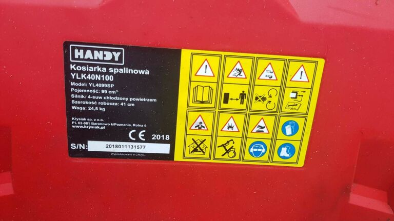 KOSIARKA SPALINOWA HANDY YLK40N100