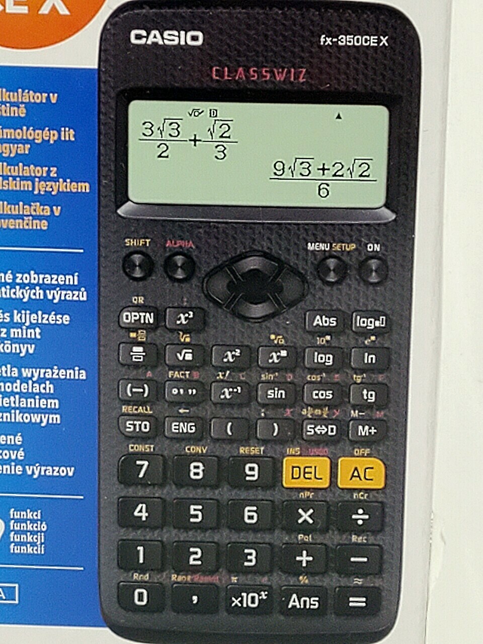 kalkulator-casio-fx-350ce-stan-uzywany