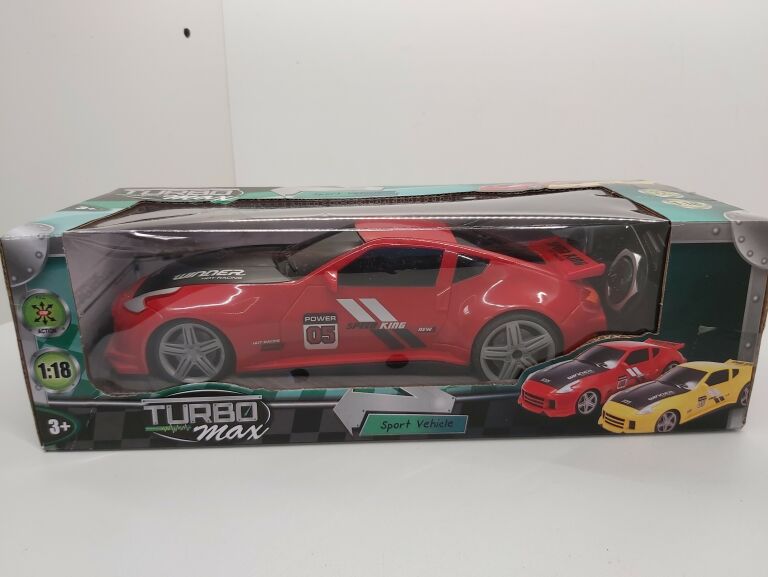 AUTKO ZDALNIE STEROWANE - TURBO MAX 1:18