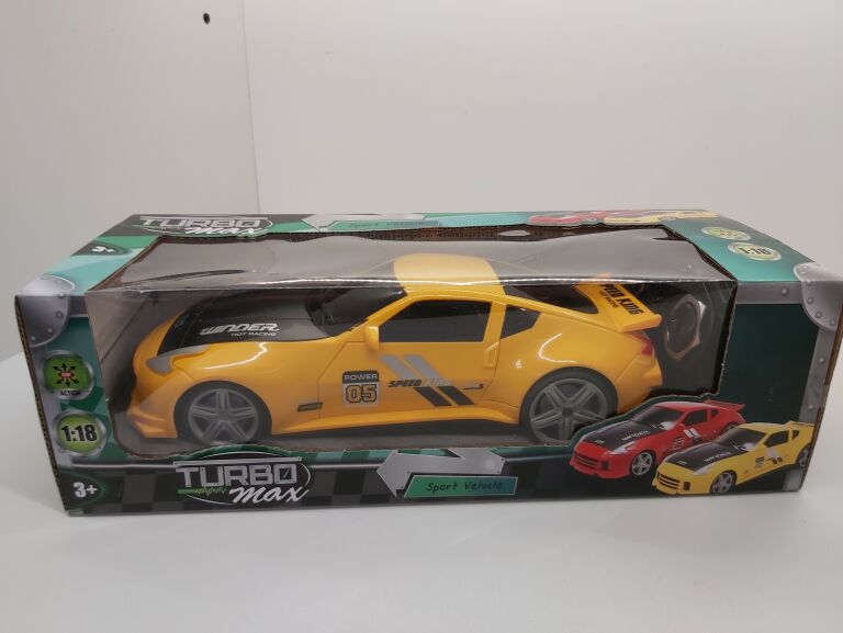 AUTKO ZDALNIE STEROWANE - TURBO MAX 1:18