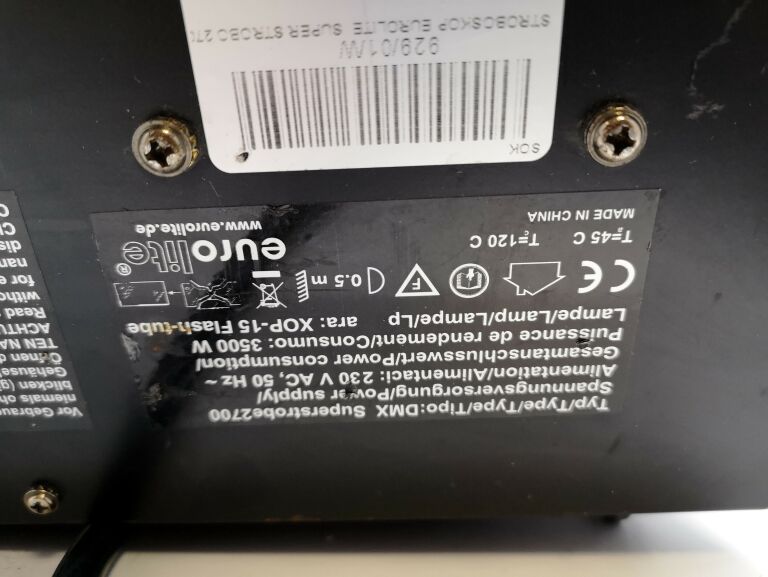STROBOSKOP EUROLITE SUPERSTROBE 2700 DMX SAM