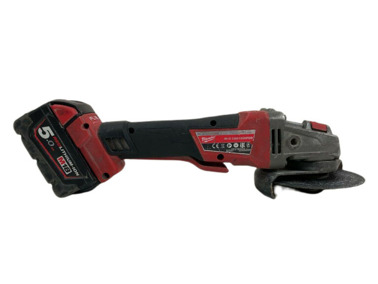 SZLIFIERKA KĄTOWA MILWAUKEE M18 CAG125XPDB 1X AKU