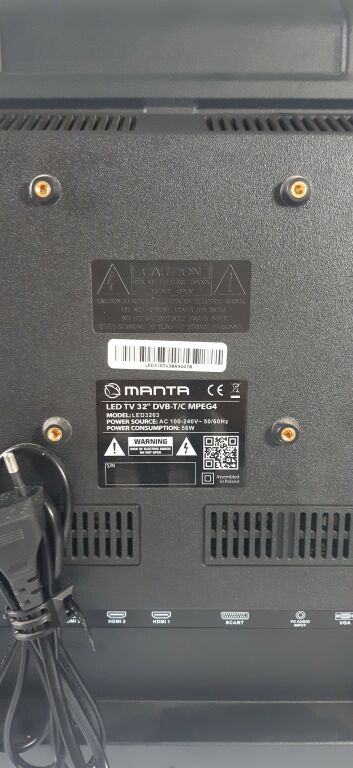 TELEWIZOR MANTA 32LHS89T/PILOT