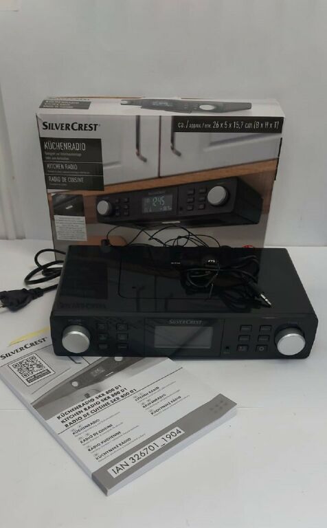 radio-kuchenne-silvercrest-skr-800-d1-kpl-stan-uzywany