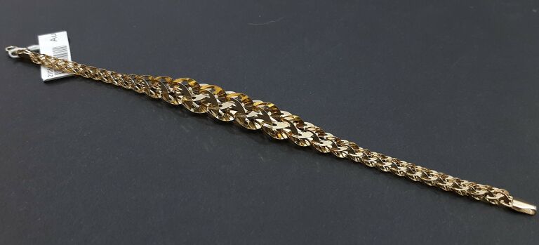 piekna-zlota-bransoletka-damska-pr585-motyw-brak