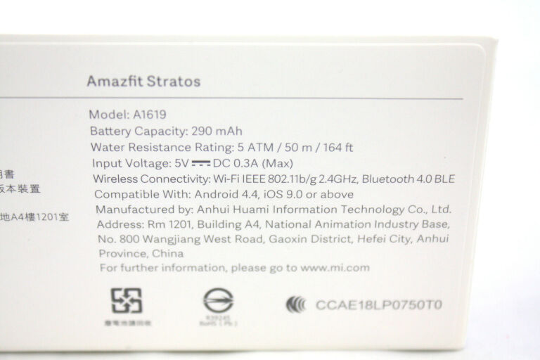 SMARTWATCH XIAOMI AMAZFIT STRATOS 2 A1619