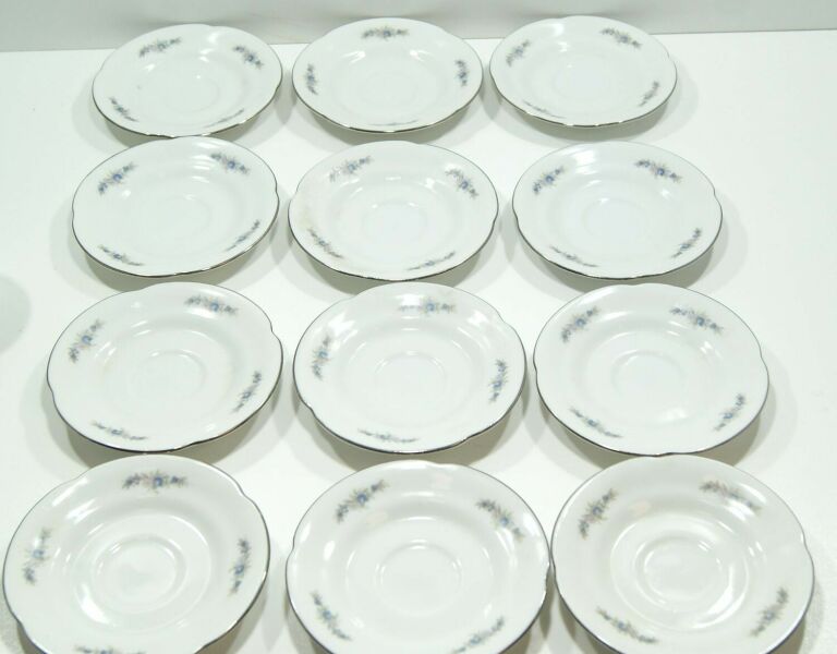 PORCELANOWY ZESTAW KAWOWY BOGUCICE 26-ELEMENTOWY