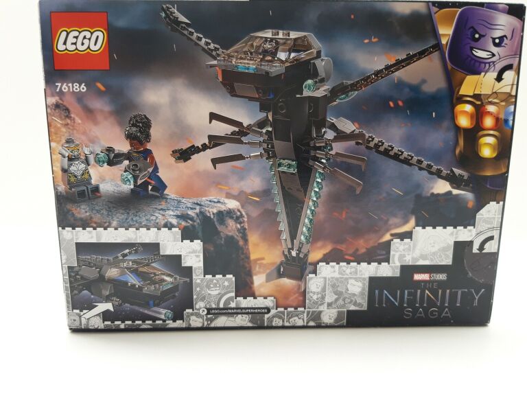 LEGO 76186 HELIKOPTER CZARNEJ PANTERY