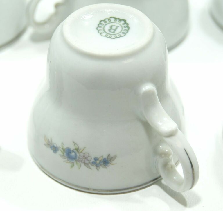 PORCELANOWY ZESTAW KAWOWY BOGUCICE 26-ELEMENTOWY