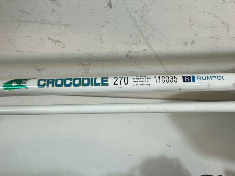 WĘDKA RUMPOL CROCODILE ZESTAW NA DRAPIEŻNIKA