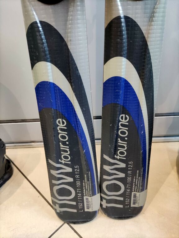NARTY ZJAZDOWE ELAN 152CM FLOW 4,1+BUTY SALOMON40